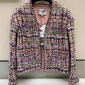 CHANEL TWEED JAKET - 샤넬 여성용 트위드 자켓