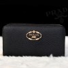 PRADA WALLET Q530 CARFSKIN - 프라다 여성용 장지갑