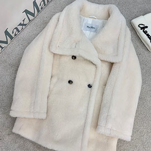 MAXMARA TEDDY BEAR SHORT COAT - 막스마라 테디베어 숏 코트