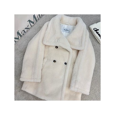 MAXMARA TEDDY BEAR SHORT COAT - 막스마라 테디베어 숏 코트