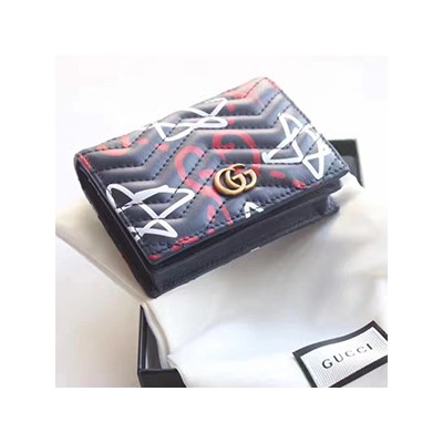 [NEW ARRIVAL] GUCCI CHOST LEATHER WALLET - 구찌 고스트 가죽 반지갑