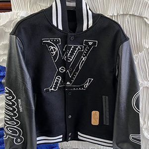 LOUIS VUITTON NBA BASKETBALL LEATHER JACKET - 루이비통 엔비에이 가죽 자켓