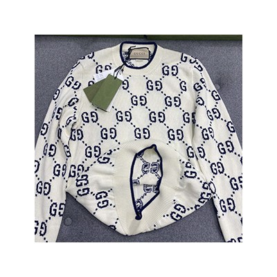 GUCCI GG LOGO KNIT - 구찌 GG로고 니트 티셔츠