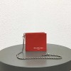 [2018 NEW ARRIVAL] BALENCIAGA LOGO CHAIN WALLET - 발렌시아가 로고 체인 반지갑