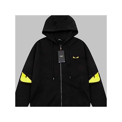 FENDI ZIP-UP HOOD JACKET - 펜디 집업 후드 자켓