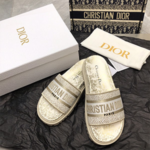 CHRISTIAN DIOR DWAY MULE SLIPPER - 크리스찬 디올 디웨이 뮬 슬리퍼