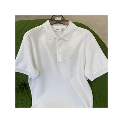 BURBERRY LOGO COLLAR T SHIRT - 버러리 카라 반팔 티셔츠