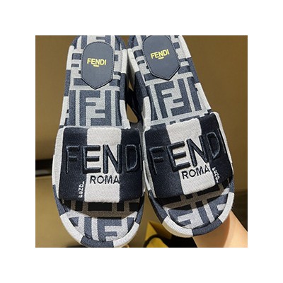 FENDI SUNSHINE SLIDES PLATFROM SANDAL - 펜디 션사인 슬라이드 플랫폼 샌들