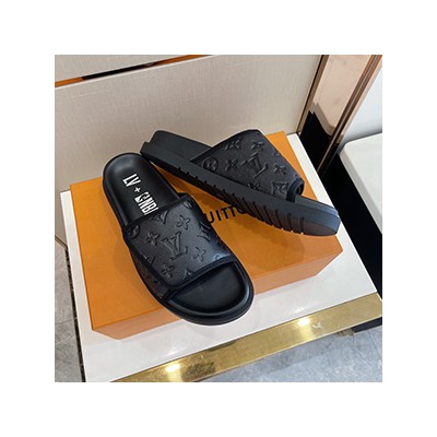 LOUIS VUITTON NBA MIAMI MULE SLIPPER - 루이비통 NBA 미아미 뮬 슬리퍼