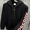 BURBERRY LOGO HOOD ZIP UP - 버버리 로고 후드 집업