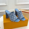 LOUIS VUITTON DENIM PUMPS - 루이비통 데님 펌프스