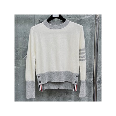 THOM BROWN CONTRAST EDGE KNIT - 톰브라운 콘트레스트 엣지 니트