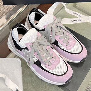 CHANEL MIXED FIBERS KNIT SNEAKERS - 샤넬 믹스드 파이버 니트 스니커즈