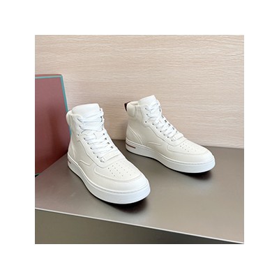 LOROPIANA WEEKENDWALK HIGH TOP SNEAKERS - 로로피아나 위켄드 워크 하이탑 스니커즈