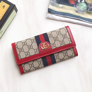 GUCCI OPHIDIA GG WALLET - 구찌 오피디아 GG 장지갑