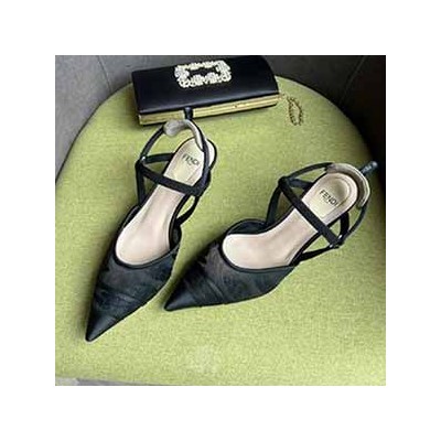 FENDI COLIBRI LITE PUMPS - 펜디 콜리브리 매쉬 펌프스