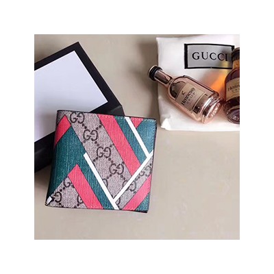 [NEW ARRIVAL] GUCCI GG CHEVRON WALLET - 구찌 GG 쉐브론 남성용 반지갑