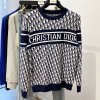 CHRISTIAN DIOR OBLIQUE KNIT SHIRT - 크리스찬 디올 오블리크 니트 티셔츠