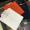 HERMES MEN'S COLLAR T-SHIRT - 에르메스 남성용 카라 티셔츠