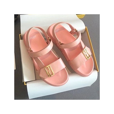 FENDI LADY LEATHER SANDAL - 펜디 여성용 가죽 샌들