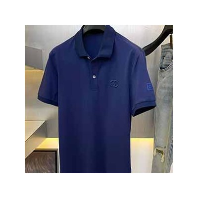 GUCCI GG LOGO COLLAR T SHIRT - 구찌 GG로고 반팔 카라 티셔츠