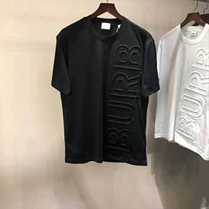 BURBERRY BIG LOGO T SHIRT - 버버리 빅 로고 반팔 티셔츠