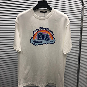 LOUIS VUITTON RAINBOW T SHIRT - 루이비통 레인보우 반팔 티셔츠