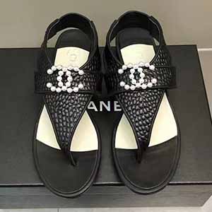 CHANEL FLIP-FLOPS SANDAL - 샤넬 쪼리 샌들