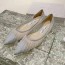 JIMMYCHOO FABRIC FLAT SHOES - 지미추 패브릭 플랫 슈즈