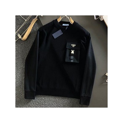 PRADA POKET KNIT SHIRT - 프라다 포켓 니트 티셔츠