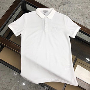 CHRISTIAN DIOR SHORT COLLAR T SHIRT - 디올 반팔 카라 티셔츠