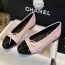 CHANEL DOUBLE CAP TOE FLAT SHOES - 샤넬 더블 캡 토 플랫슈즈