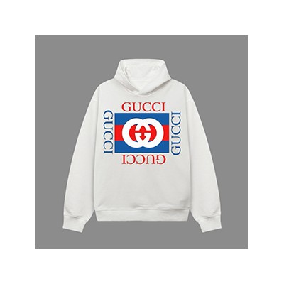 GUCCI LOGO HOOD T SHIRT - 구찌 로고 후드 티셔츠