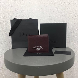 [2018 NEW ARRIVAL] CHRISTIAN DIOR ATELIER LOGO WALLET- 크리스찬 디올 아뜰리에 반지갑