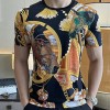 HERMES MEN'S SHORT SLEEVE T-SHIRT - 에르메스 남성용 반팔티