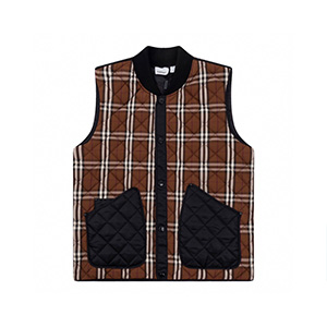 BURBERRY WEAVERON QUILTED VEST - 버버리 위버론 퀄트 조끼