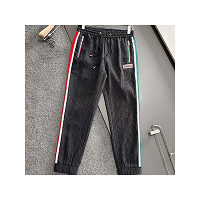 GUCCI GG JACQUARD JERSEY PANTS - 구찌 GG 자카드 저지 팬츠