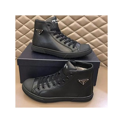 PRADA HIGH TOP SNEAKERS - 프라다 하이탑 스니커즈