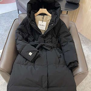 MAXMARA BELT LONG PADDING COAT - 막스마라 벨트 롱 패딩 코트