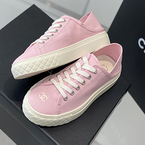 CHANEL CANVAS SNEAKERS - 샤넬 캔버스 스니커즈