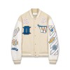 OFF WHITE PATCH DETAILED BOMBER - 오프화이트 패치 디테일 봄버