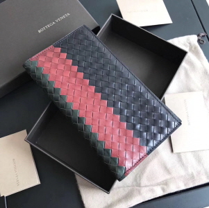 BOTTEGAVENETA WALLET - 보테가베네타 이태리 송치가죽 남성용 장지갑