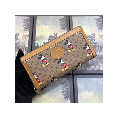 [2020 COLLECTION] DISNEY X GUCCI ZIP AROUND WALLET - 디즈니 X 구찌 집 어라운드 장지갑