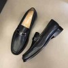 PRADA LEATHER LOAFER - 프라다 남성용 가죽 로퍼