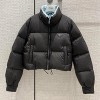 PRADA RENYLON CROPPED DOWN PADDING JACKET - 프라다 리나일론 크롭 패딩 다운 자켓