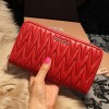 MIUMIU MATELASSE WALLET 1033 - 미우미우 여성용 장지갑