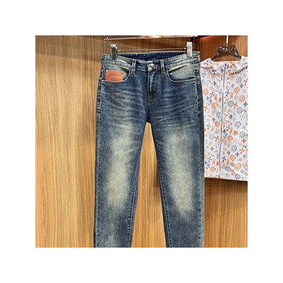 PRADA LOGO DENIM PANTS - 프라다 로고 청바지