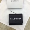 BALENCIAGA LEATHER WALLET - 발렌시아가 레더 버튼 반지갑