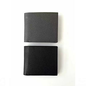 THOM BROWNE GRAIN LEATHER BALLFOLD - 톰브라운 그레인 레더 빌포드 반지갑