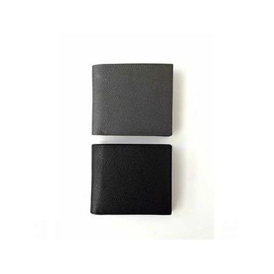 THOM BROWNE GRAIN LEATHER BALLFOLD - 톰브라운 그레인 레더 빌포드 반지갑